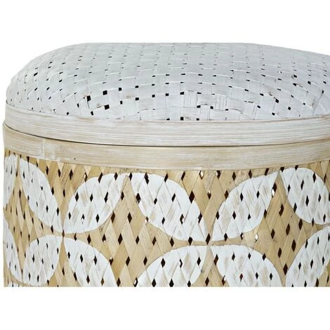 BRICOMARTEAU Set De Basket DKD Home Decor Bambou Bali (3 Pcs) 4 BRICOMARTEAU Set De Basket DKD Home Decor Bambou Bali (3 Pcs) – Image 2