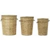 BRICOMARTEAU Set De Basket DKD Home Decor Fibre (3 Pcs) 1 BRICOMARTEAU Set De Basket DKD Home Decor Fibre (3 Pcs) -Petit rangement Soldes Magasin 65926318 1