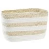 BRICOMARTEAU Panier DKD Home Decor Fibre (28 X 20 X 18 Cm) -Petit rangement Soldes Magasin 65931661 1