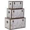 BRICOMARTEAU Lot De Paniers DKD Home Decor Toile MDF Tropical (59,5 X 34 X 34 Cm) -Petit rangement Soldes Magasin 65933379 1
