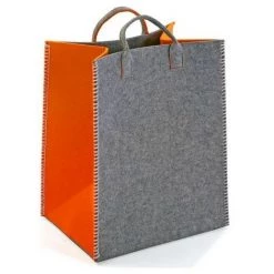 BRICOMARTEAU Panier Feutre Textile (34 X 55 X 44 Cm) -Petit rangement Soldes Magasin 65936153 3