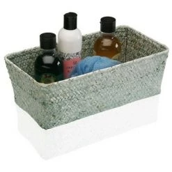 BRICOMARTEAU Panier Multi-usages Algues Marines (16 X 10 X 30 Cm) 9 BRICOMARTEAU Panier Multi-usages Algues Marines (16 X 10 X 30 Cm) -Petit rangement Soldes Magasin 65937055 3