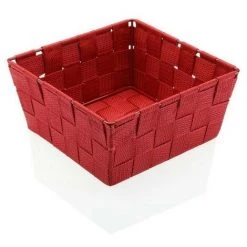 BRICOMARTEAU Panier Multi-usages Moyen Textile (19 X 9 X 19 Cm) -Petit rangement Soldes Magasin 65937543 3