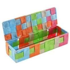 BRICOMARTEAU Panier Multi-usages Versa Avec Couvercle (8,5 X 6 X 26,5 Cm)