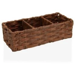 BRICOMARTEAU Panier Versa Polyéthylène (15,2 X 10,2 X 35,6 Cm)