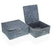 BRICOMARTEAU Set De Basket Versa Bleu Avec Couvercle Algues Marines (2 Pcs) -Petit rangement Soldes Magasin 65938062 1