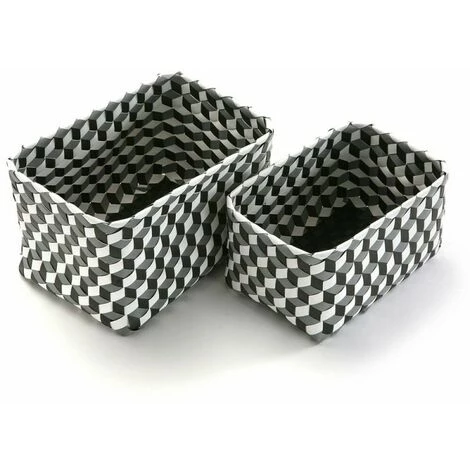 BRICOMARTEAU Jeu De Caisses De Rangement Empilables Versa Polypropylène 2 Pièces Fusion (23 X 20 X 33 Cm) 3 BRICOMARTEAU Jeu De Caisses De Rangement Empilables Versa Polypropylène 2 Pièces Fusion (23 X 20 X 33 Cm)