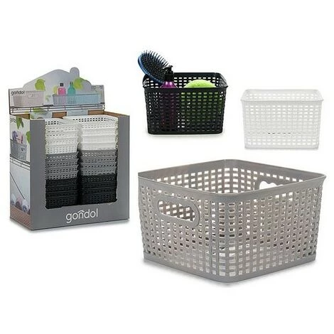 BRICOMARTEAU Panier Multi-usages (21 X 11,5 X 21 Cm) 3 BRICOMARTEAU Panier Multi-usages (21 X 11,5 X 21 Cm)