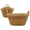 BRICOMARTEAU Panier Marron Herbier Marin (36 X 22 X 46 Cm) -Petit rangement Soldes Magasin 65940671 1