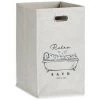 BRICOMARTEAU Panier Relax Bath Pliable Polyester Carton (35 X 57 X 35 Cm) -Petit rangement Soldes Magasin 65940965 1