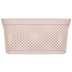 BRICOMARTEAU Panier Rose Plastique (24 X 17 X 35 Cm) 6 BRICOMARTEAU Panier Rose Plastique (24 X 17 X 35 Cm) -Petit rangement Soldes Magasin 65995930 2