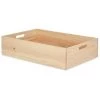 BRICOMARTEAU Boîte Multiusage Naturel Bois De Pin (40 X 14 X 60 Cm) -Petit rangement Soldes Magasin 66007247 1