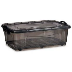 BRICOMARTEAU Boîte De Rangement Avec Des Roues Anthracite Plastique (40 X 20,5 X 63 Cm) -Petit rangement Soldes Magasin 66007378 4