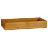 BRICOMARTEAU Organisateur De Tiroir Marron Empilable Bambou (15 X 5 X 30 Cm) -Petit rangement Soldes Magasin 66007577 1