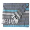 BRICOMARTEAU Foulard Multi-usages Rayures Bleu (160 X 200 Cm) -Petit rangement Soldes Magasin 66007578 1