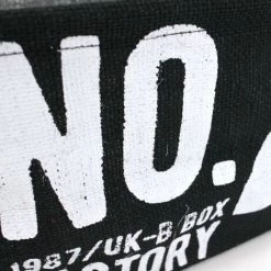 LINNEA Panier De Rangement 9L En Jute Avec Anses - Noir/Blanc -Petit rangement Soldes Magasin 66212454 3