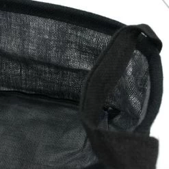 LINNEA Panier De Rangement 9L En Jute Avec Anses - Noir/Blanc -Petit rangement Soldes Magasin 66212454 4