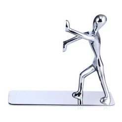 FVO Livres En Acier Inoxydable – Serre-livres Robustes Kung Fu Man, Antidérapants Et Humanoïdes Pour La Maison, Le Bureau, La Bibliothèque, L'école, Les Serre-livres Décoratifs (1 Paire) 11 FVO Livres En Acier Inoxydable – Serre-livres Robustes Kung Fu Man, Antidérapants Et Humanoïdes Pour La Maison, Le Bureau, La Bibliothèque, L'école, Les Serre-livres Décoratifs (1 Paire) -Petit rangement Soldes Magasin 66307776 5