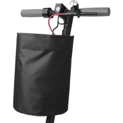 PERLE RARE Panier De Rangement Pour Scooter électrique Panier De Rangement Portable En Tissu Oxford Avec Crochet Universel Fermeture à Glissière Pliable