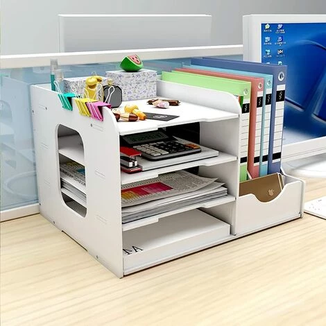 LTS FAFA Fournitures De Bureau Porte-revues Porte-fichiers De Stockage De Bureau Organisateur De Fichiers Bac à Lettres A4 Papier Livre Cahier Papeterie étudiant Maison 3 LTS FAFA Fournitures De Bureau Porte-revues Porte-fichiers De Stockage De Bureau Organisateur De Fichiers Bac à Lettres A4 Papier Livre Cahier Papeterie étudiant Maison