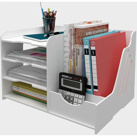 LTS FAFA Fournitures De Bureau Porte-revues Porte-fichiers De Stockage De Bureau Organisateur De Fichiers Bac à Lettres A4 Papier Livre Cahier Papeterie étudiant Maison 4 LTS FAFA Fournitures De Bureau Porte-revues Porte-fichiers De Stockage De Bureau Organisateur De Fichiers Bac à Lettres A4 Papier Livre Cahier Papeterie étudiant Maison – Image 2