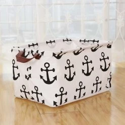 BF Seau De Rangement Articles Divers Panier De Rangement Panier à Linge Sale Motif De Dessin Animé Panier à Linge Sale