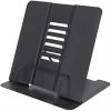 Support De Lecture, Porte-Livre Chevalet En Métal Multifonction, Portable Réglable Support Livre En Métal, Pour Livres/Téléphone Portable Porte-Copie Chevalet Pupitre Stand, Noir, 2O0*188*150mm,Adélala -Petit rangement Soldes Magasin 66381877 1
