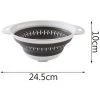 ZHUOXUAN Passoire Passoire Pliable Avec Poignées En Plastique Panier De Rangement Pliable -Petit rangement Soldes Magasin 66816160 1