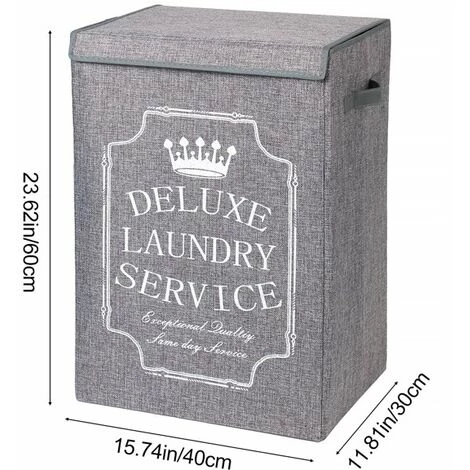 OCXIN 72L Grand Panier à Linge Pliable Tissu Panier à Linge Pliable Sac à Linge Durable Étanche Panier à Linge Pliable Sac à Vêtements Voyage Shopping Salle De Bains Collège 4 OCXIN 72L Grand Panier à Linge Pliable Tissu Panier à Linge Pliable Sac à Linge Durable Étanche Panier à Linge Pliable Sac à Vêtements Voyage Shopping Salle De Bains Collège – Image 2