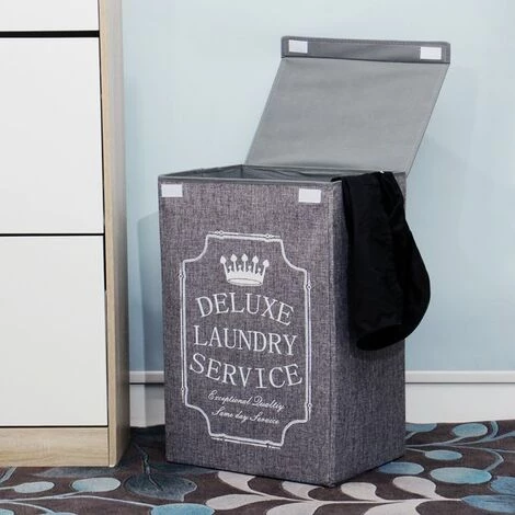 OCXIN 72L Grand Panier à Linge Pliable Tissu Panier à Linge Pliable Sac à Linge Durable Étanche Panier à Linge Pliable Sac à Vêtements Voyage Shopping Salle De Bains Collège 5 OCXIN 72L Grand Panier à Linge Pliable Tissu Panier à Linge Pliable Sac à Linge Durable Étanche Panier à Linge Pliable Sac à Vêtements Voyage Shopping Salle De Bains Collège – Image 3