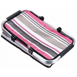 OCXIN 30L Pliable Pique-Nique Panier Isolé Glacière Panier De Rangement Grande Capacité Pique-Nique Sac Isolation Chaleur Et Fraîcheur Tissu Oxford Imperméable Pour Camping Panique 18''11''9.4'' -Petit rangement Soldes Magasin 66859802 5