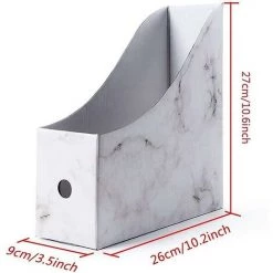 Cisea Paquet De 5 Porte-revues, Boîte De Porte-revues De Fichier Pour Le Stockage Organisateur Fichier A4 Livre De Magazines En Papier (blanc) 9 Cisea Paquet De 5 Porte-revues, Boîte De Porte-revues De Fichier Pour Le Stockage Organisateur Fichier A4 Livre De Magazines En Papier (blanc) -Petit rangement Soldes Magasin 66862514 3