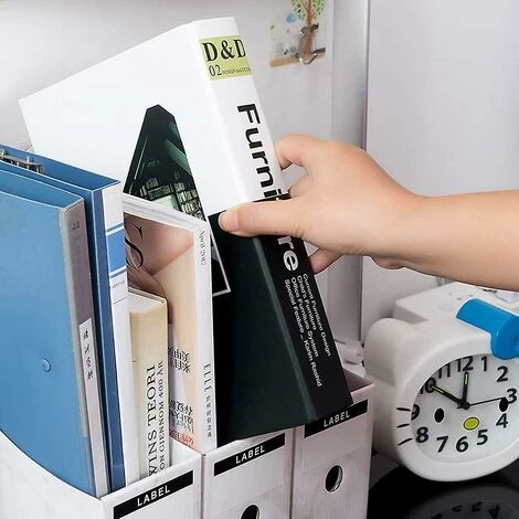 Cisea Paquet De 5 Porte-revues, Boîte De Porte-revues De Fichier Pour Le Stockage Organisateur Fichier A4 Livre De Magazines En Papier (blanc) 7 Cisea Paquet De 5 Porte-revues, Boîte De Porte-revues De Fichier Pour Le Stockage Organisateur Fichier A4 Livre De Magazines En Papier (blanc) â Image 5