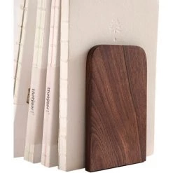 Cisea Serre-livres, Serre-livres, Support De Serre-livres En Noyer Noir Pour étagères, Support De Rangement Antidérapant Pour Organisateur De Serre-livres 17x13cm Pour La Maison 10 Cisea Serre-livres, Serre-livres, Support De Serre-livres En Noyer Noir Pour étagères, Support De Rangement Antidérapant Pour Organisateur De Serre-livres 17x13cm Pour La Maison -Petit rangement Soldes Magasin 66862681 4