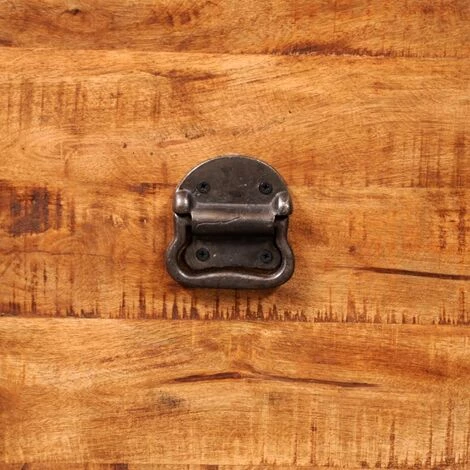 LES TENDANCES Coffre De Rangement Cubique Bois Massif De Manguier 5 LES TENDANCES Coffre De Rangement Cubique Bois Massif De Manguier – Image 3