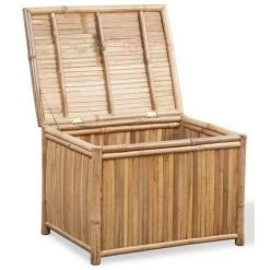 LES TENDANCES Coffre De Rangement Bambou Clair Kyca - 3 Pièces -Petit rangement Soldes Magasin 66900993 4