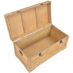 LES TENDANCES Coffre De Rangement Avec Coussin 80x40x40 Cm MDF 10 LES TENDANCES Coffre De Rangement Avec Coussin 80x40x40 Cm MDF -Petit rangement Soldes Magasin 66906289 4