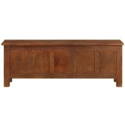 LES TENDANCES Boîte De Rangement 110x30x40 Cm Bois De Manguier Solide 10 LES TENDANCES Boîte De Rangement 110x30x40 Cm Bois De Manguier Solide -Petit rangement Soldes Magasin 66921805 4