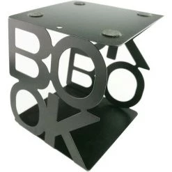 Cisea Serre-livres Antidérapants Serre-livres Pour La Cuisine De Bureau à Domicile Noir -Petit rangement Soldes Magasin 67025118 3