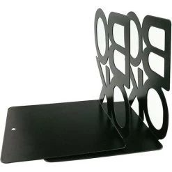 Cisea Serre-livres Antidérapants Serre-livres Pour La Cuisine De Bureau à Domicile Noir -Petit rangement Soldes Magasin 67025118 5