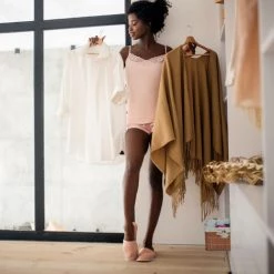 Relaxdays Panier De Rangement, Bambou Et Polyester, HLP : 20x31x31 cm, Corbeille Poignée, Boîte D’étagère, Marron-crème -Petit rangement Soldes Magasin 67143526 4