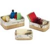 Relaxdays Panier De Rangement Bambou Et Tissu, Lot De 3, Corbeilles Salle De Bain, Tailles Différentes, Nature-crème 2 Relaxdays Panier De Rangement Bambou Et Tissu, Lot De 3, Corbeilles Salle De Bain, Tailles Différentes, Nature-crème -Petit rangement Soldes Magasin 67143545 1