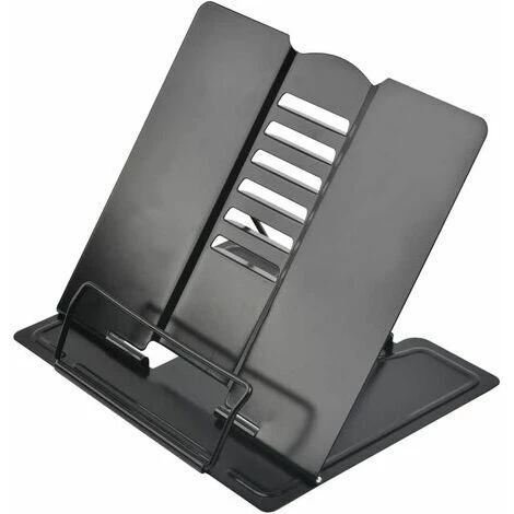 FVO Support De Lecture, Support De Livre Pliable En Métal Antidérapant Réglable, Lire Au Lit Support Tablette Ipad De Cuisine, Serre-Livres Book Stand Pour Bureau 6 Hauteurs Réglables 20 * 17.5cm 3 FVO Support De Lecture, Support De Livre Pliable En Métal Antidérapant Réglable, Lire Au Lit Support Tablette Ipad De Cuisine, Serre-Livres Book Stand Pour Bureau 6 Hauteurs Réglables 20 * 17.5cm