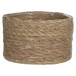 MICA DECORATIONS Panier En Osier Modèle Atlantic 20x20cm