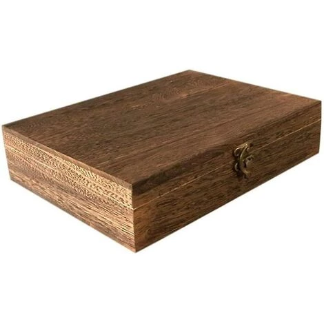 WIAN Boîte De Rangement En Bois Avec Couvercle, Boîte De Rangement Cosmétique, Boîte De Rangement Bijoux 5 WIAN Boîte De Rangement En Bois Avec Couvercle, Boîte De Rangement Cosmétique, Boîte De Rangement Bijoux – Image 3
