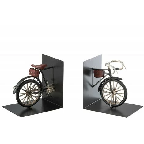 LANADECO Serre Livres Velo Noir 3 LANADECO Serre Livres Velo Noir