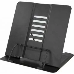 Cisea Support De Lecture, Livre Stand Pour Livre De Cuisine, Porte-Livre En Métal Pliable Enfant Pour Recette, Manuel, Partitions, Tablature, IPad, Peinture, Document, 6 Angle Réglable Et Pliable