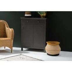 Panier En Jonc De Mer à Bandes Moutarde Et Noir Bayadère Casatera - Marrón 10 Panier En Jonc De Mer à Bandes Moutarde Et Noir Bayadère Casatera - Marrón -Petit rangement Soldes Magasin 67620726 4