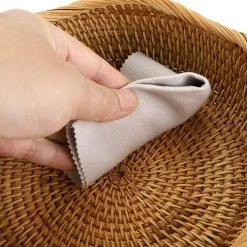 ENLENK 3pcs Panier De Service Corbeille à Fruits Panier D’osier Rangement Pour Cookies, Pain ,fruits (rond,vague) 10 ENLENK 3pcs Panier De Service Corbeille à Fruits Panier D’osier Rangement Pour Cookies, Pain ,fruits (rond,vague) -Petit rangement Soldes Magasin 67680201 4