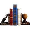 BDD Serre-livres Neat Bookends - Cadeau CD DVD De Bureau Robuste Et Vintage (Globe Et Télescope, 6,3 X 6 X 4 Pouces) -Petit rangement Soldes Magasin 67689758 1